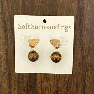 Soft surroundings Judy jet earring